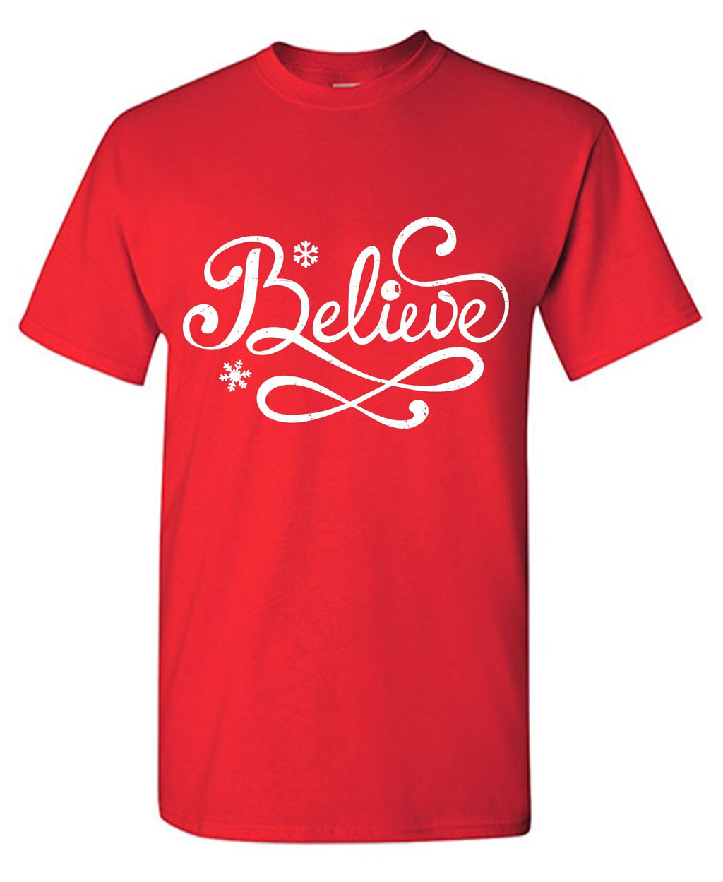 Believe Christmas Trendy T Shirt product image 1