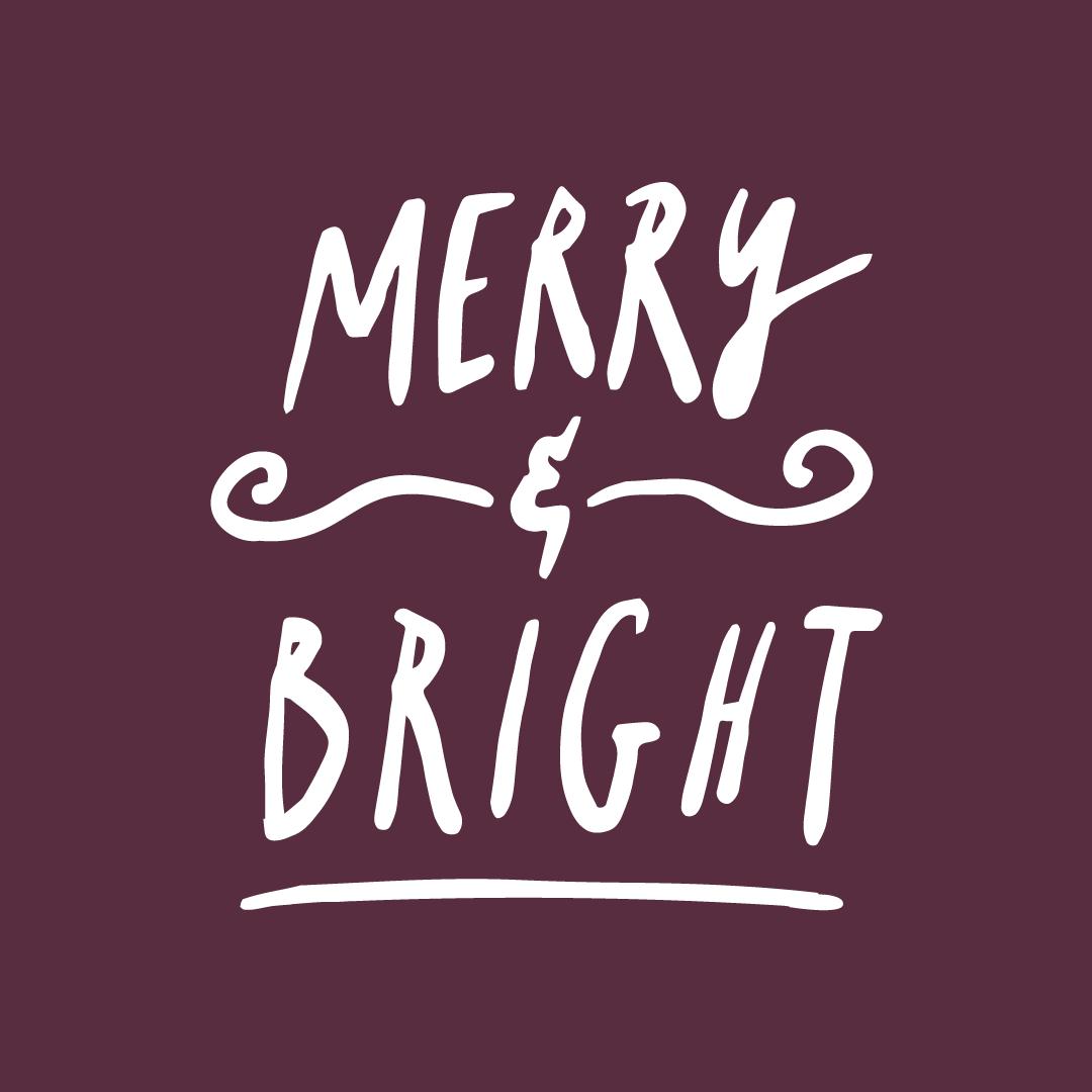 Merry and Bright Christmas Tee product image 2