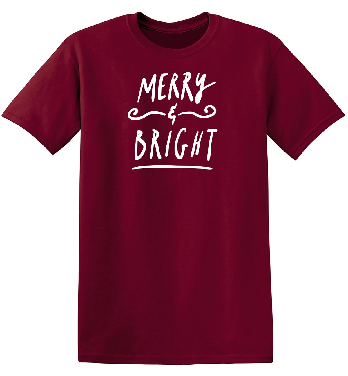 Merry and Bright Christmas Tee product image 1