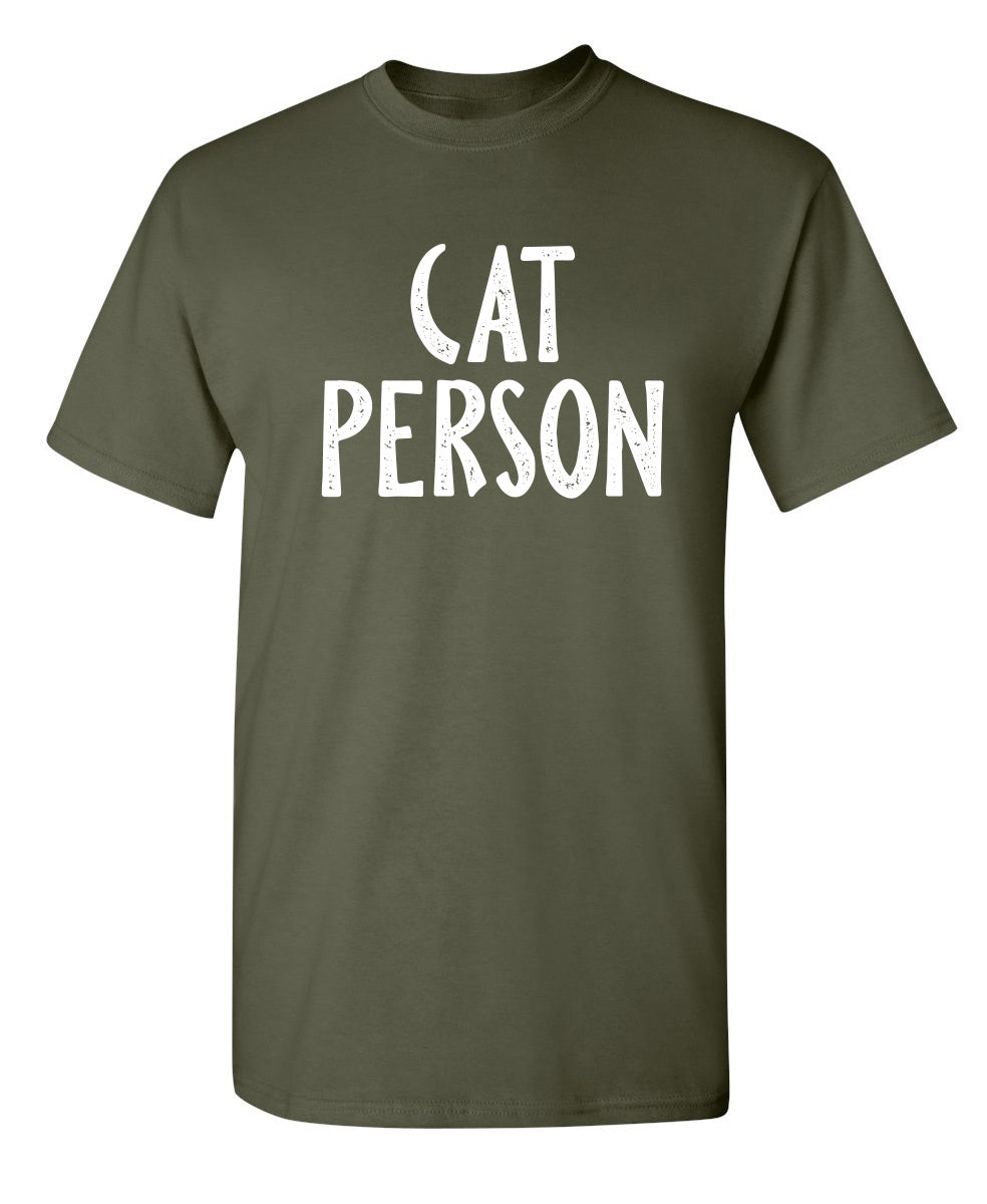 Cat Person T-Shirt product image 1