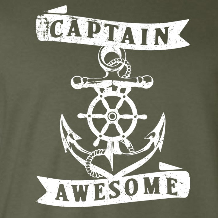 Captain Awesome T Shirt for Mens T-Shirt product image 2