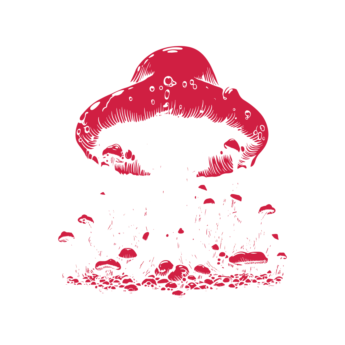 Schroom Skull T Shirt product image 3