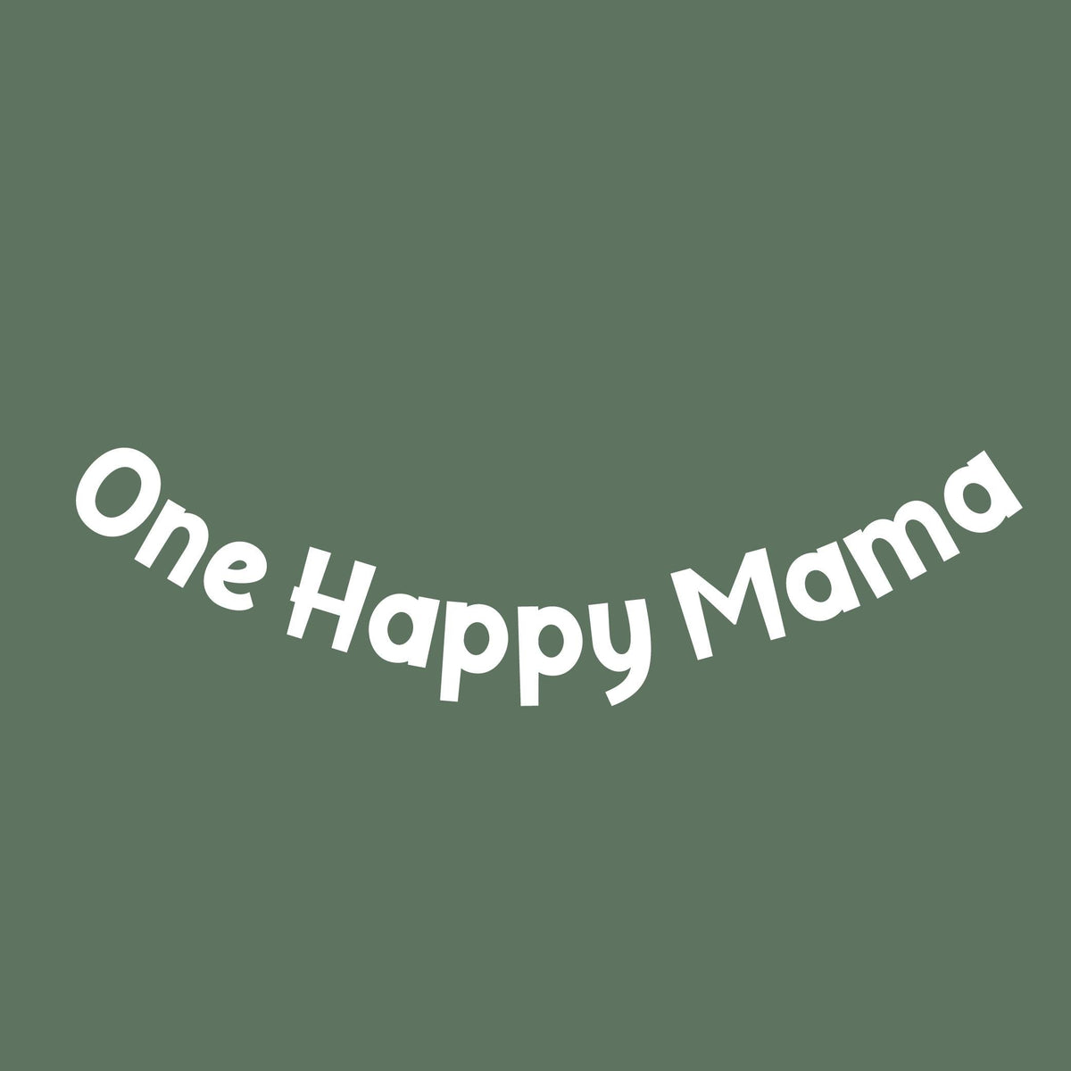 One Happy Mama T Shirt product image 2