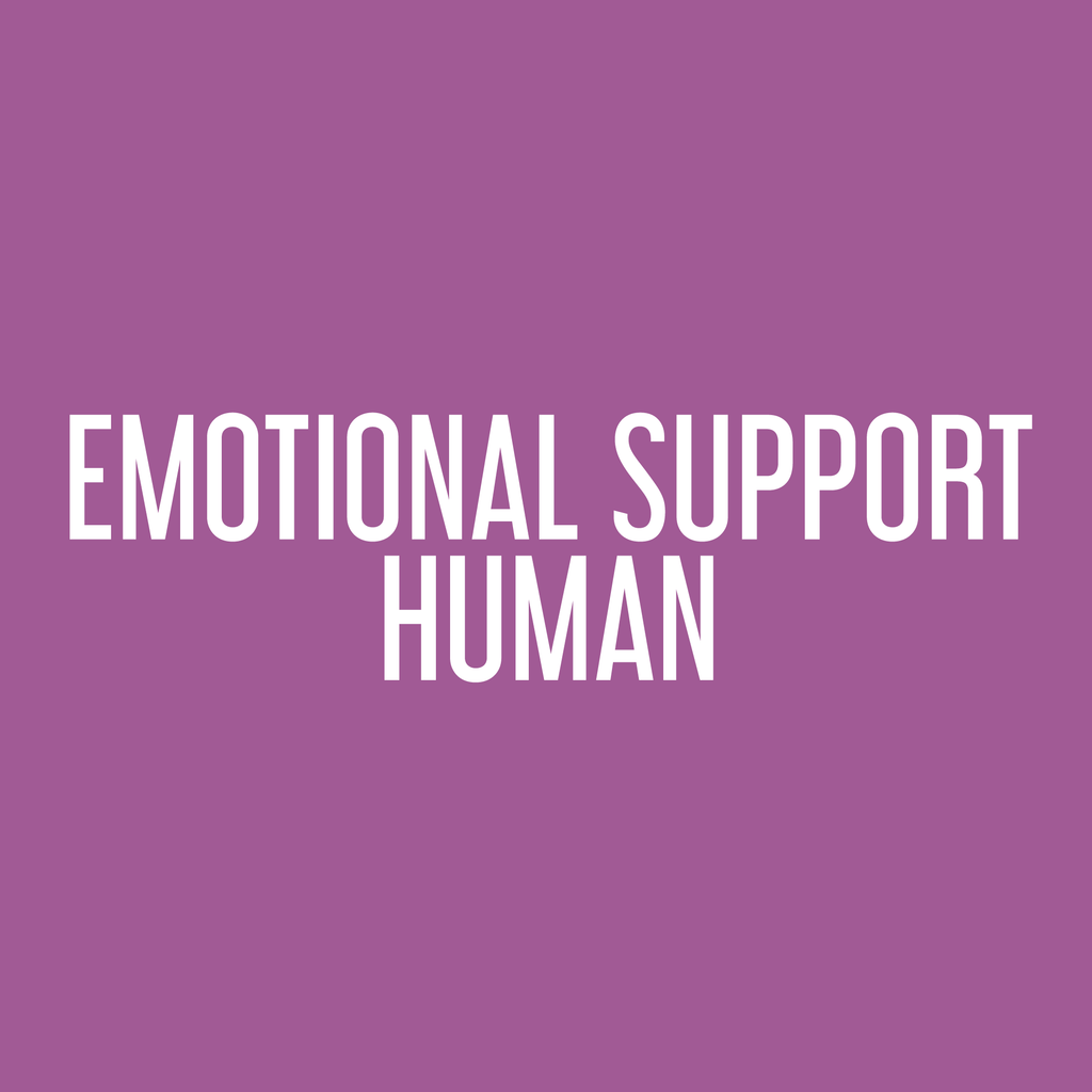 Emotional Support Human T Shirt product image 2