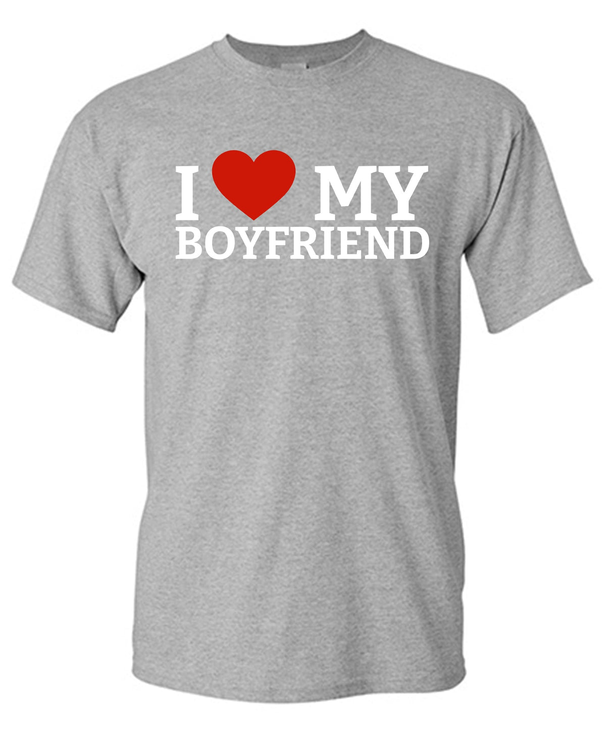I Love My Boyfriend T Shirt product image 1