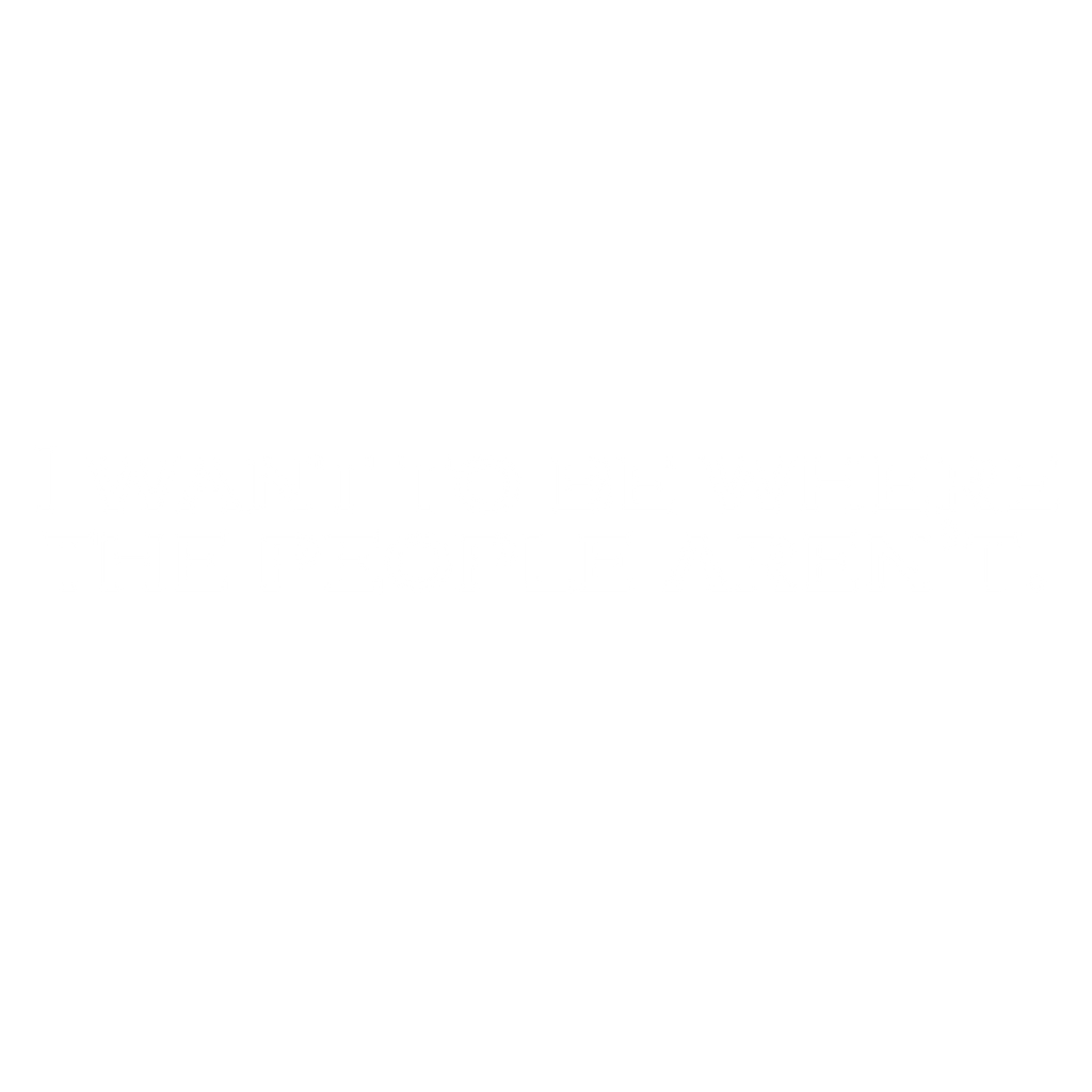 I Want to be Where The People Aren't Tee product image 3