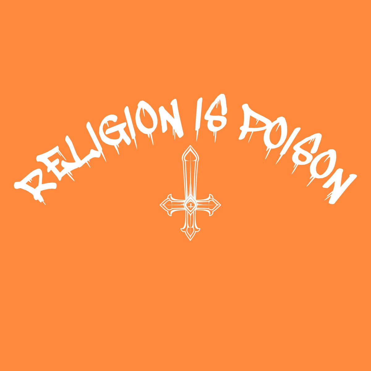 Religion is Poison Tee product image 2