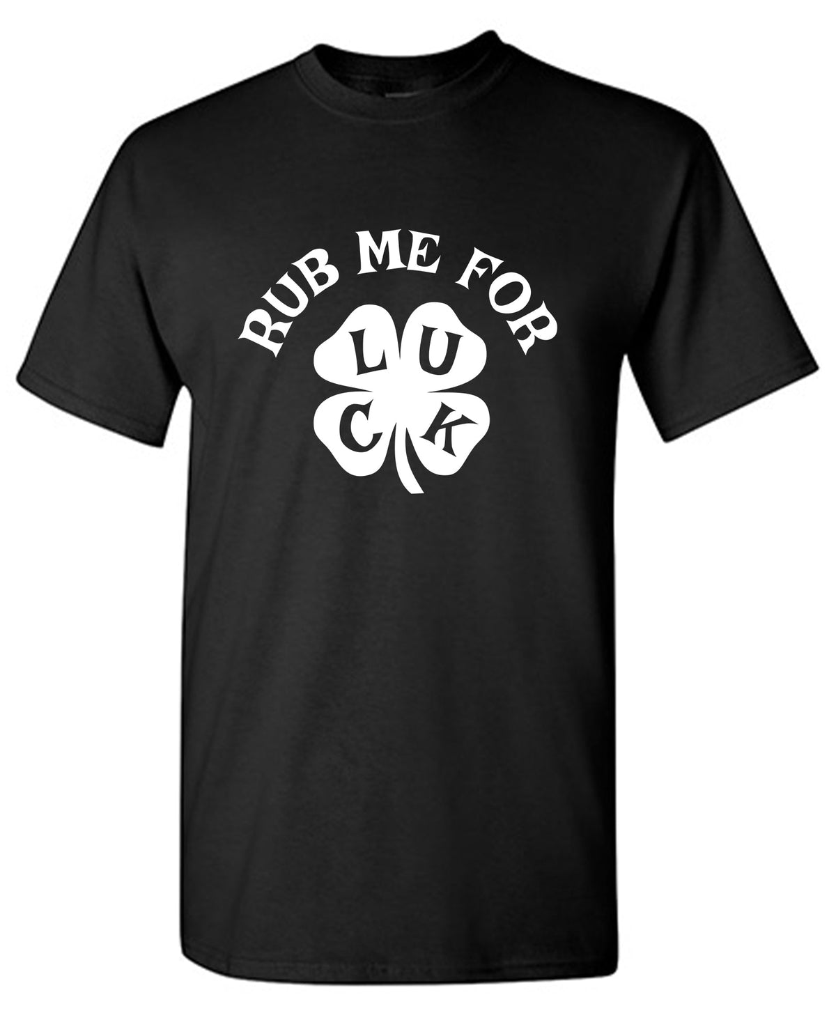 Rub Me for Luck, Clover Tee product image 1