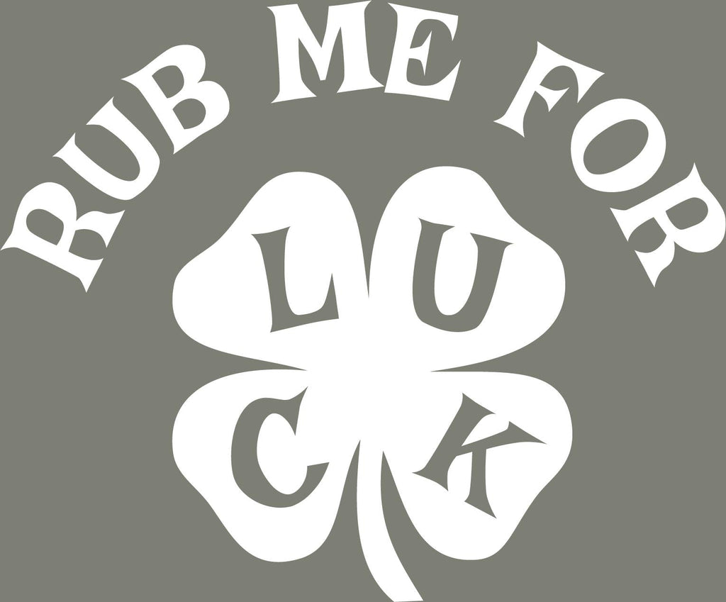 Rub Me for Luck, Clover Tee product image 2