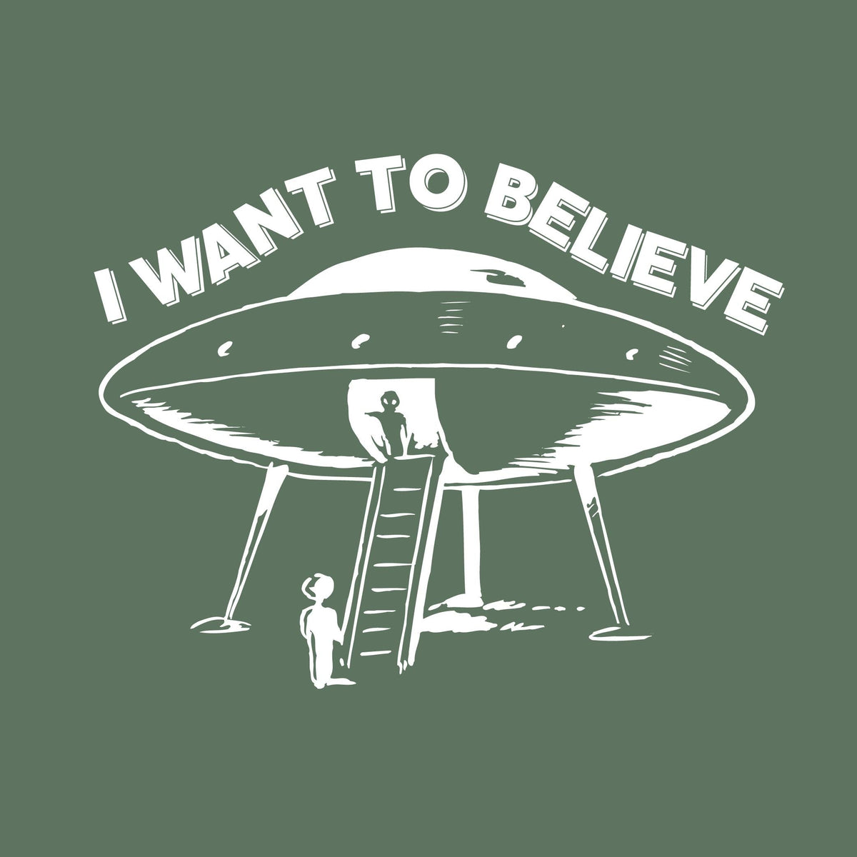 I want to Believe T-Shirt product image 2
