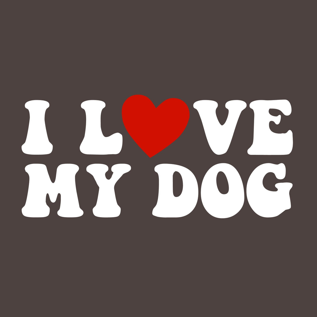 I Love my Dog T-Shirt product image 2