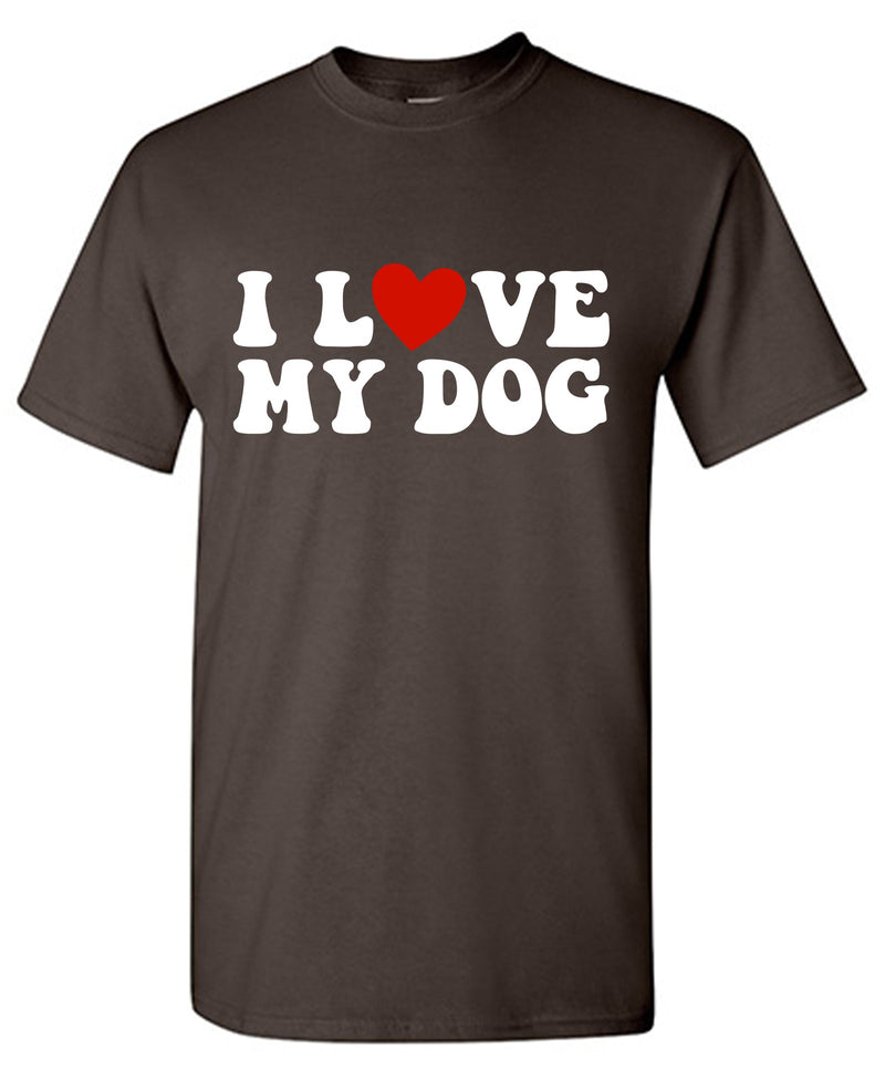 I Love my Dog T-Shirt product image 1