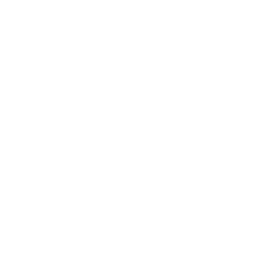 Music is My Love Language Tee product image 2