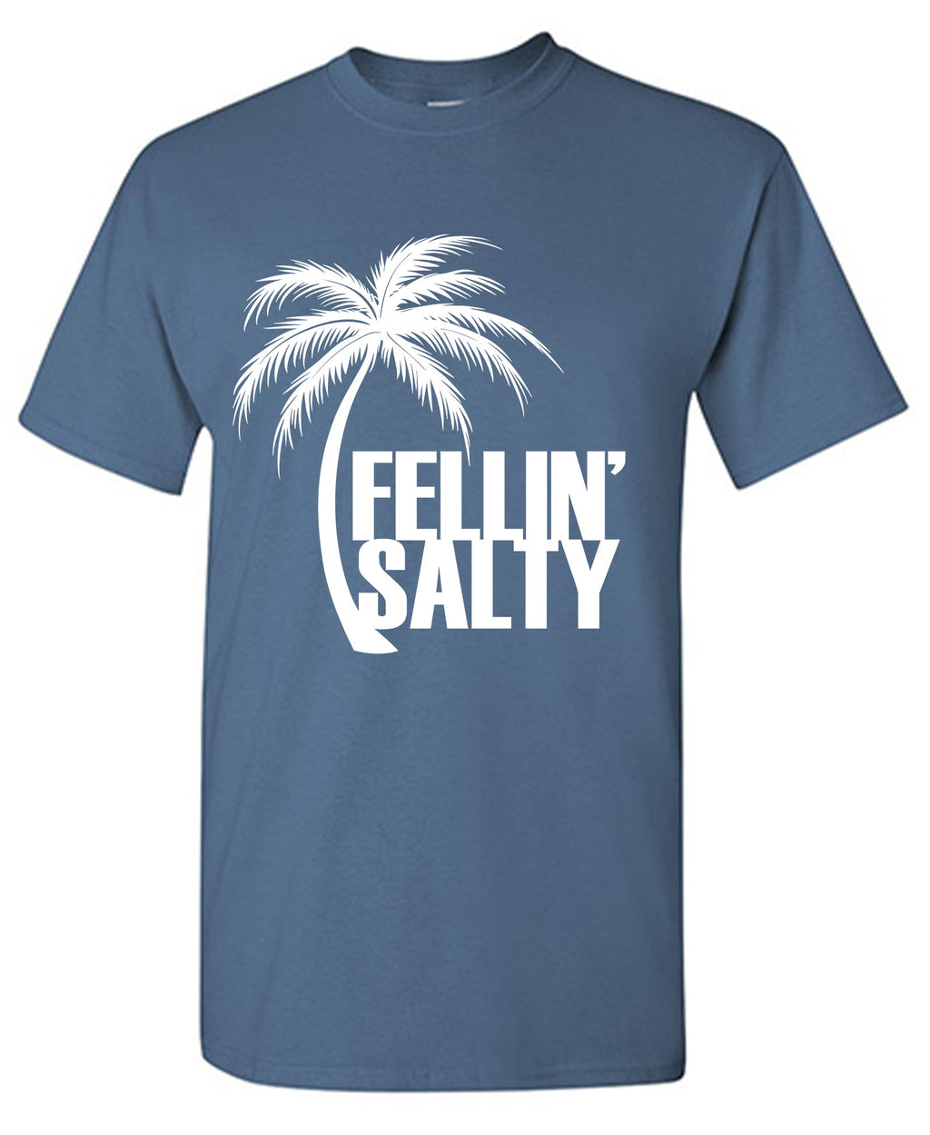 Palm Trees Design, Feeling Salty T Shirt product image 1