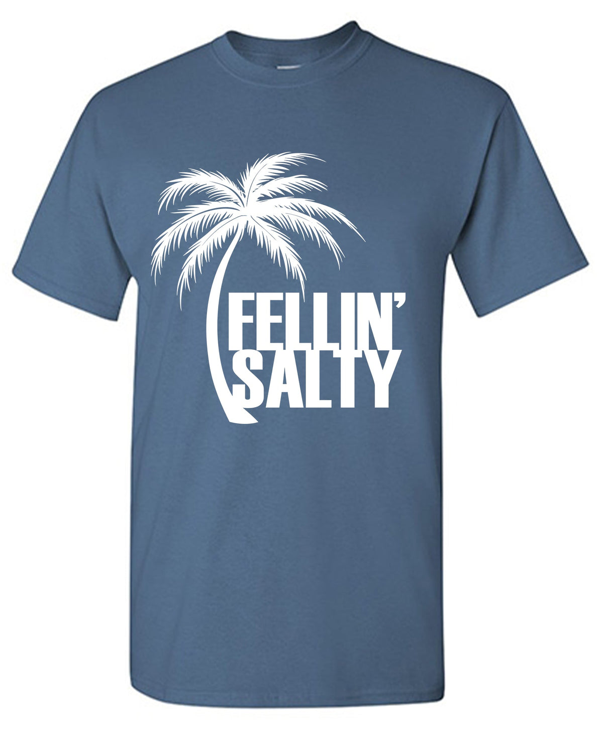 Palm Trees Design, Feeling Salty T Shirt product image 1