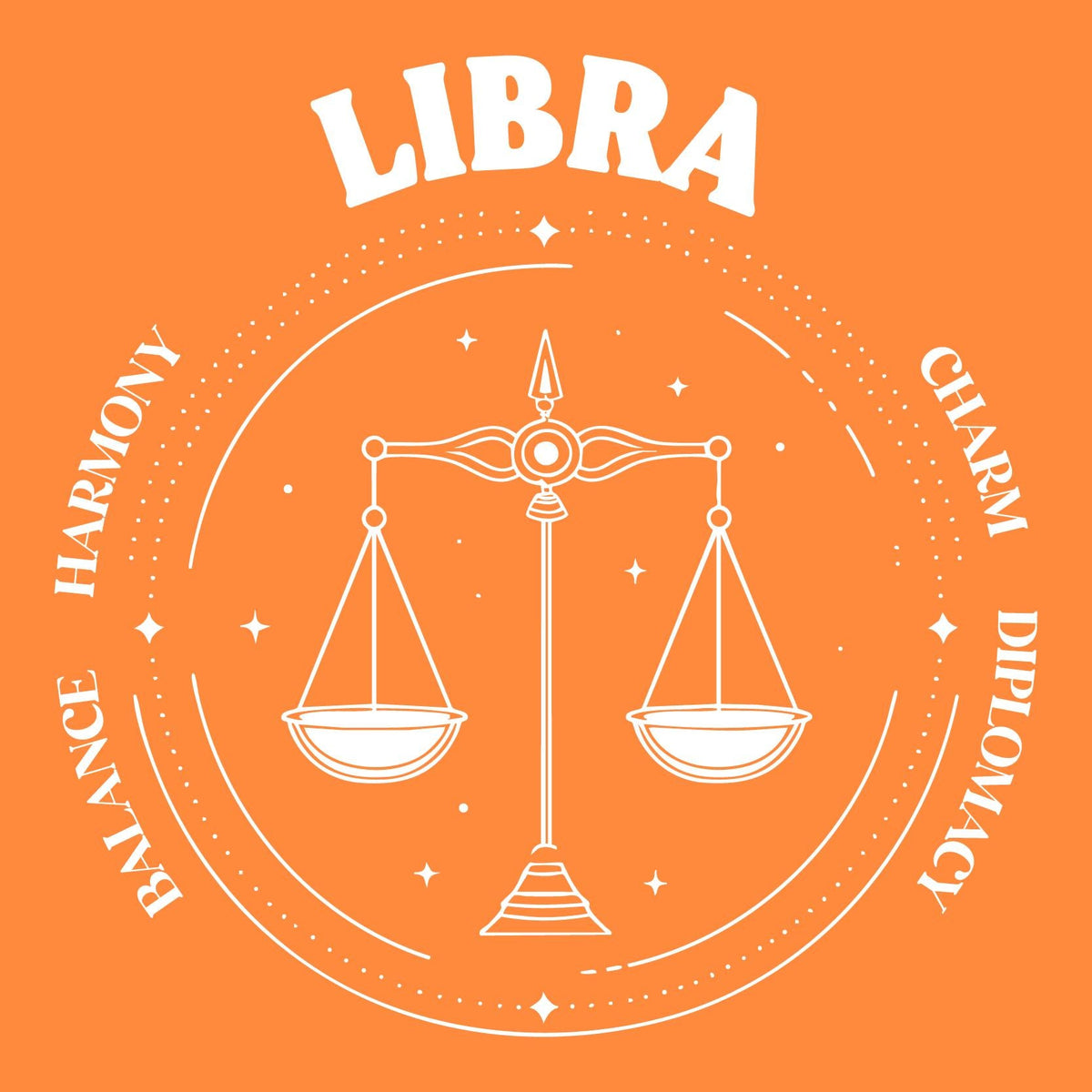 Libra, Charm, Diplomacy, Balance, Harmony Tee product image 2