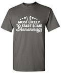 Most Likely to Start Some Shenanigans T-Shirt product image 1