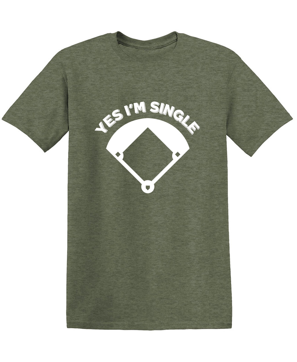 Yes I'm Single Tee product image 1