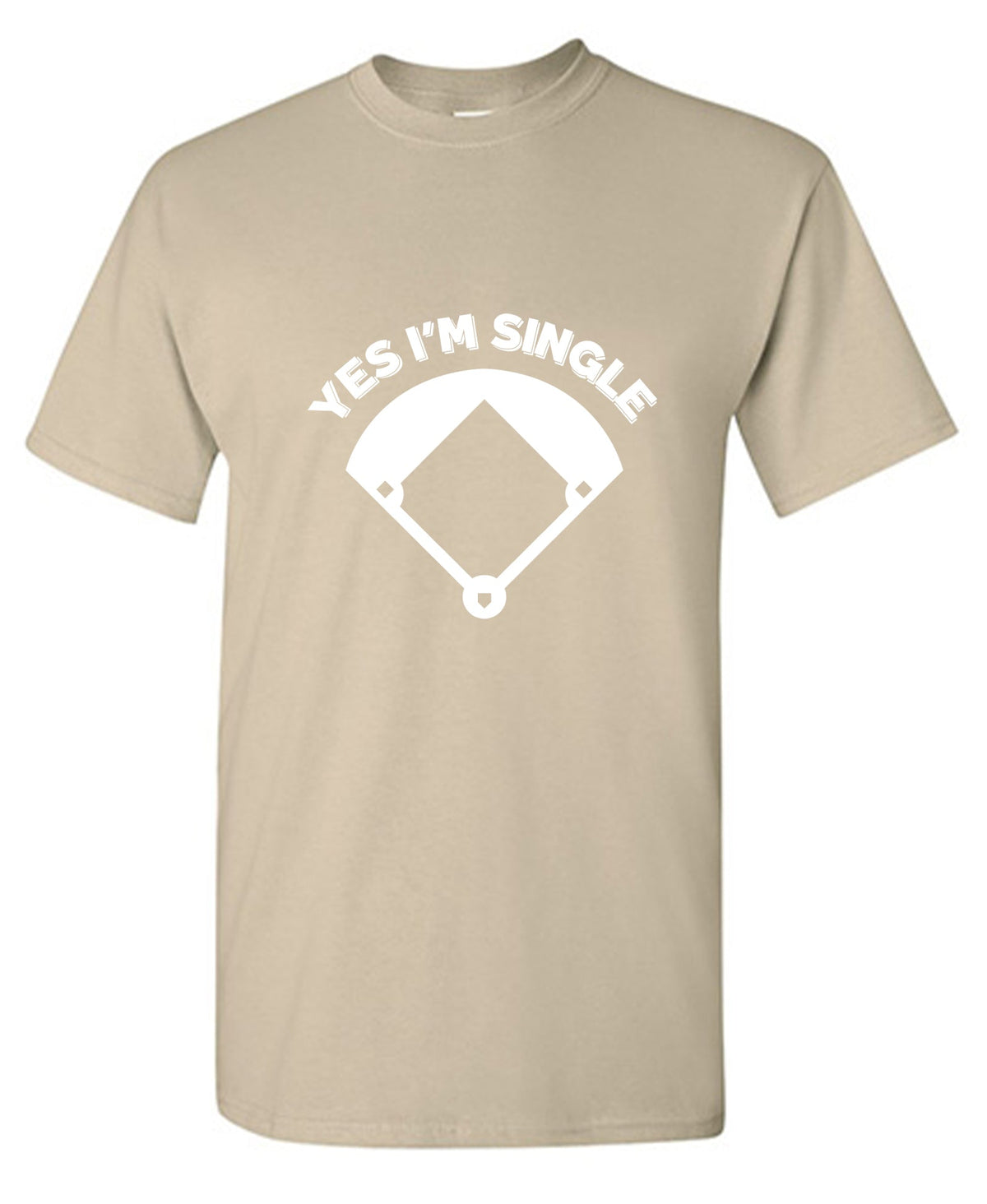 Yes I'm Single Tee product image 1