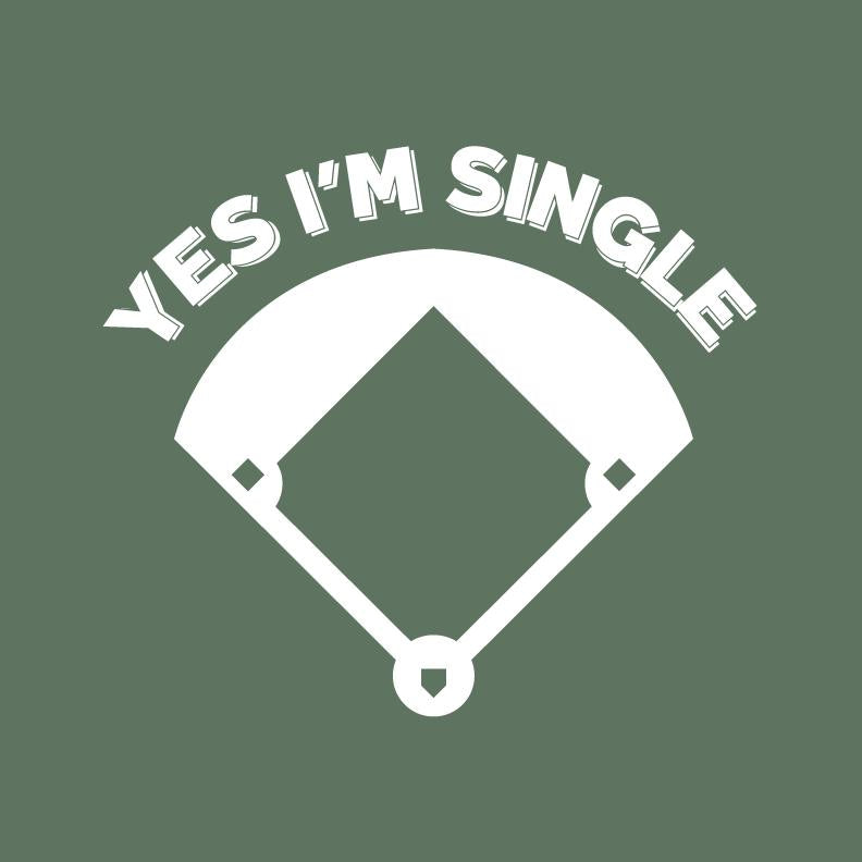 Yes I'm Single Tee product image 2