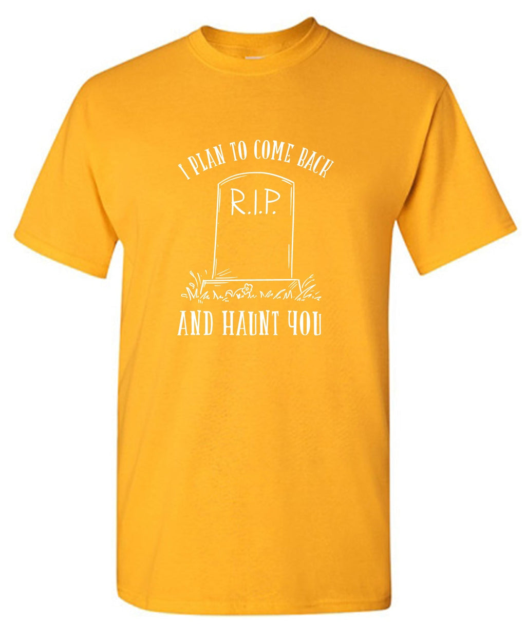 I plan to Come Back and Haunt You T Shirt product image 1