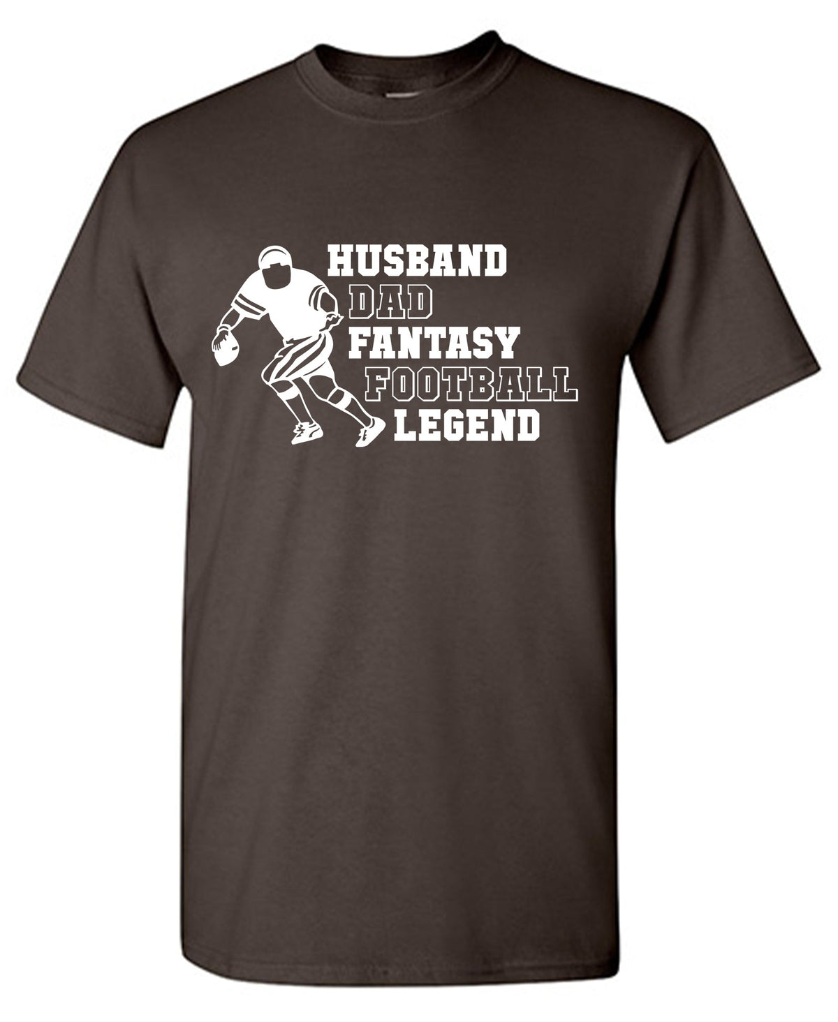 Husband Dad Fantasy Football Legend Funny T Shirt product image 1