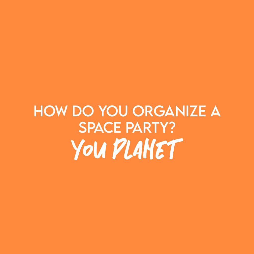 How Do you Organize a Space Party? Planet Tee product image 2