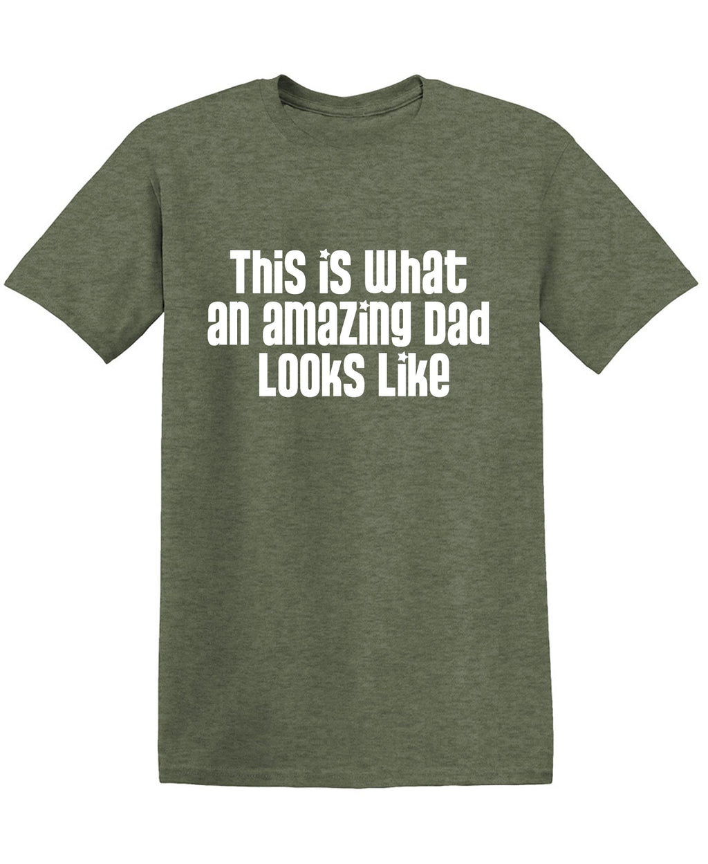 This is what an Amazing Dad Looks Like Funny Shirts