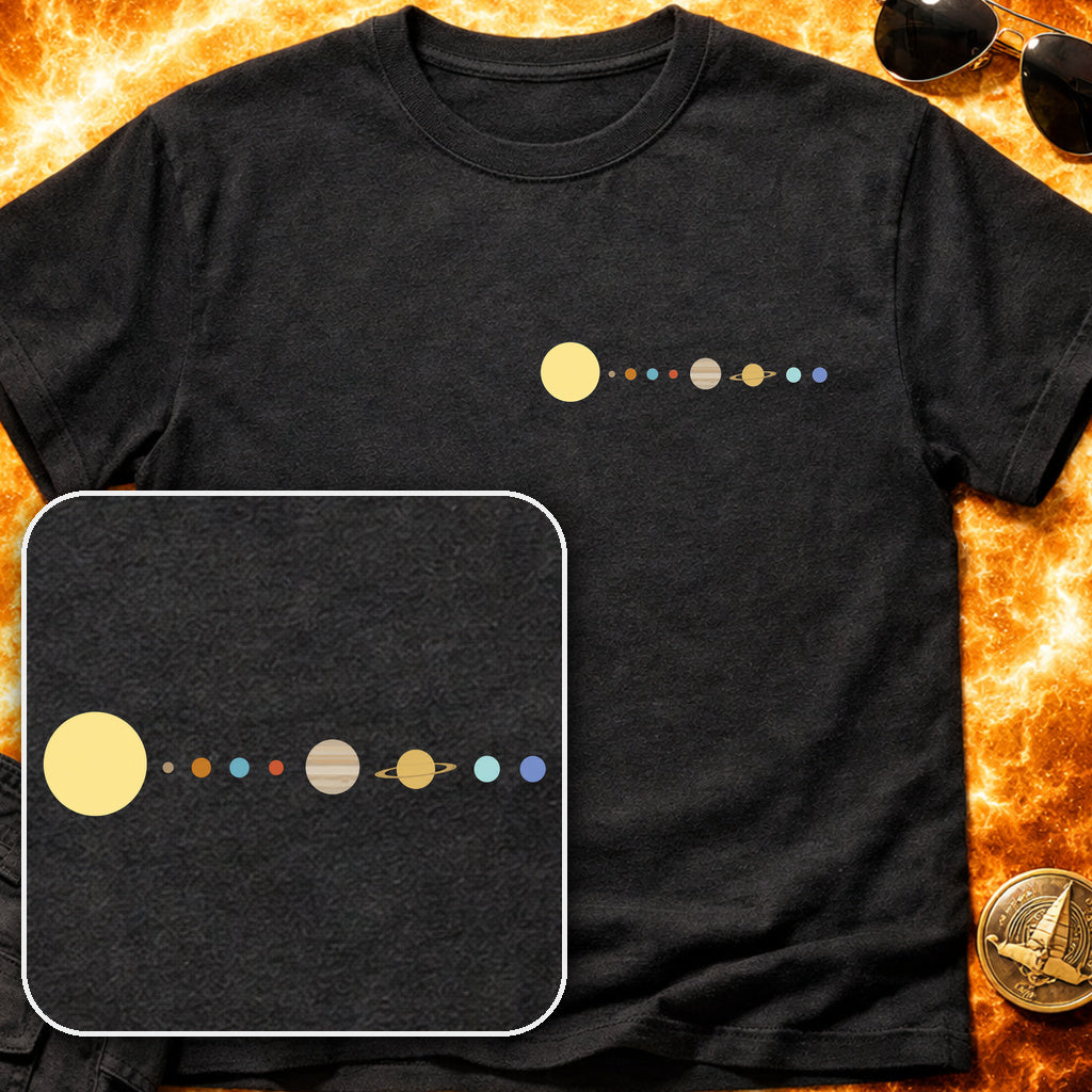 Solar System Pocket T-Shirt product image 3