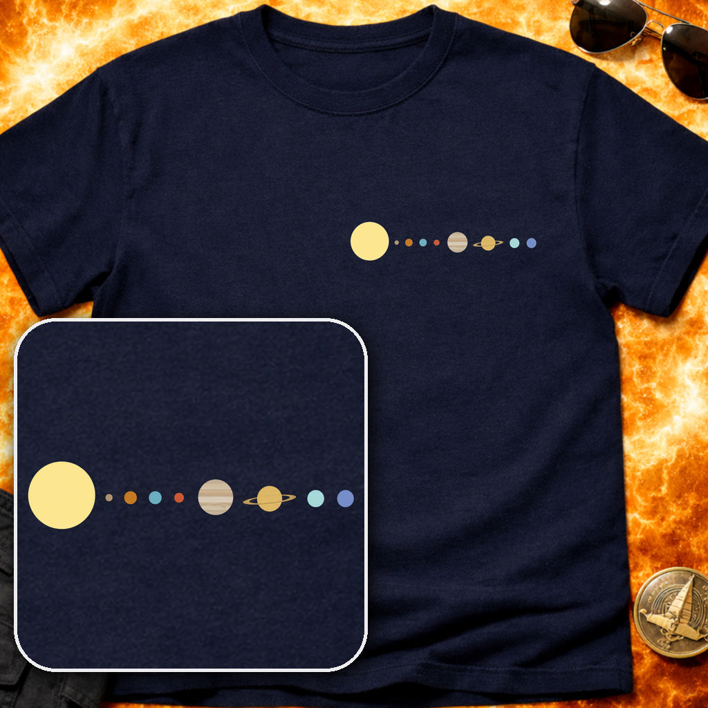 Solar System Pocket T-Shirt product image 2