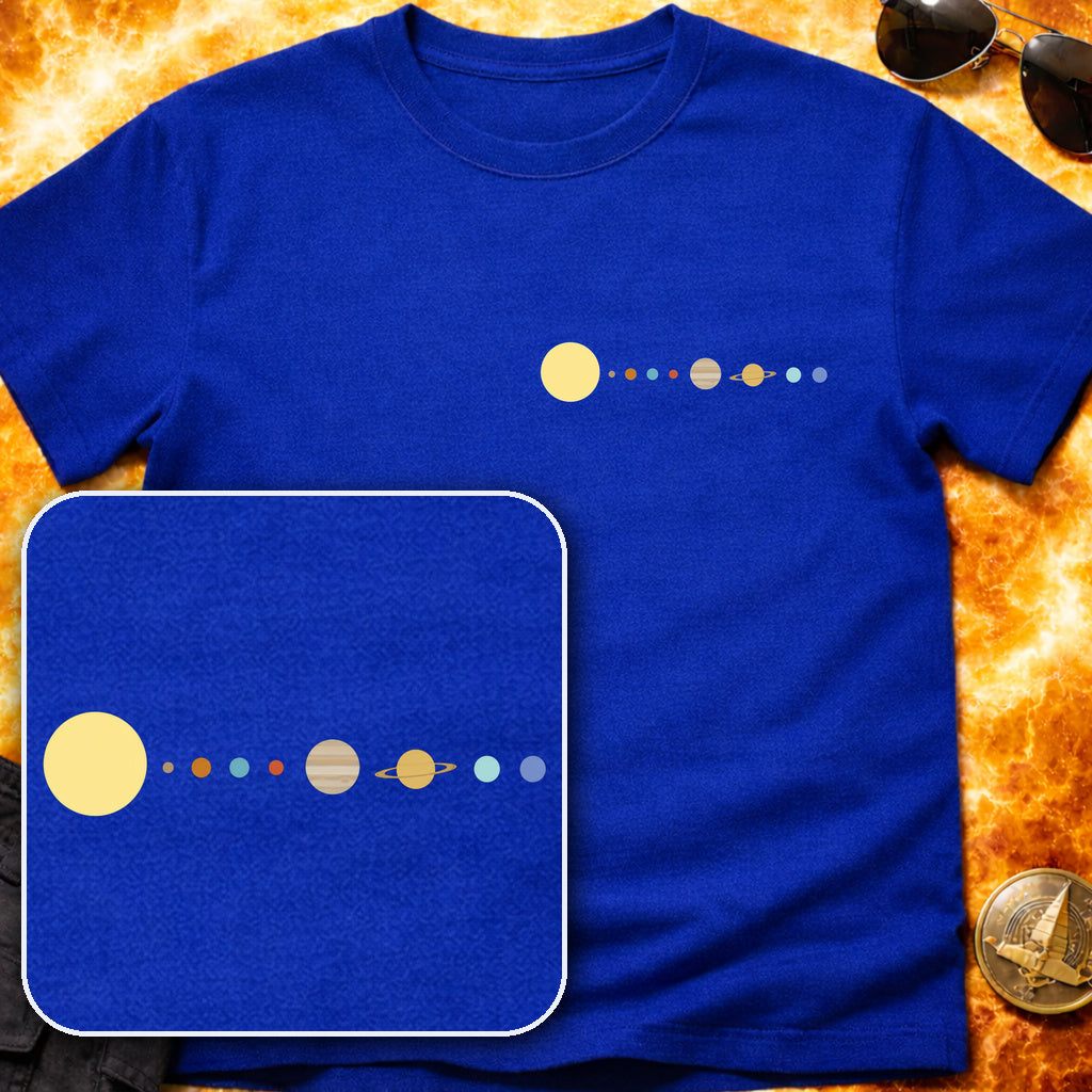 Solar System Pocket T-Shirt product image 1