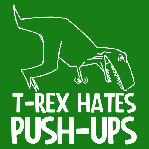 T-Rex Hates Push-Ups T-Shirt product image 2