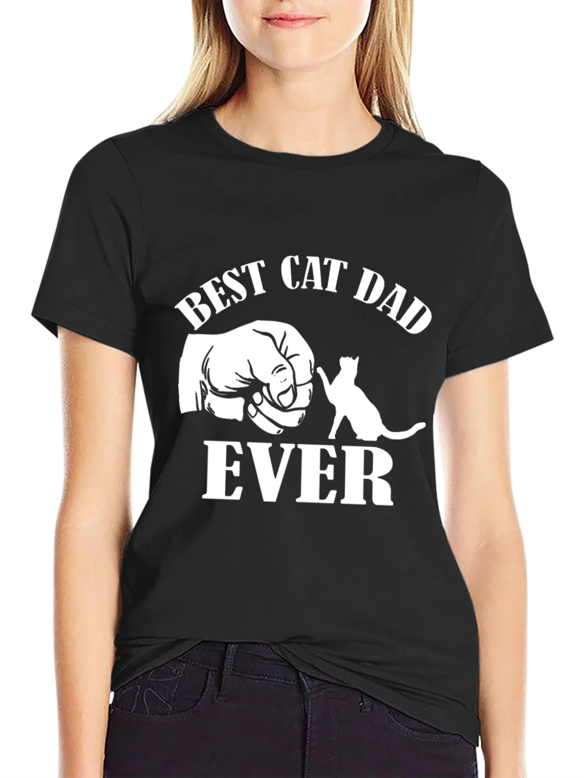 Best Cat Dad Ever T-Shirt product image 2