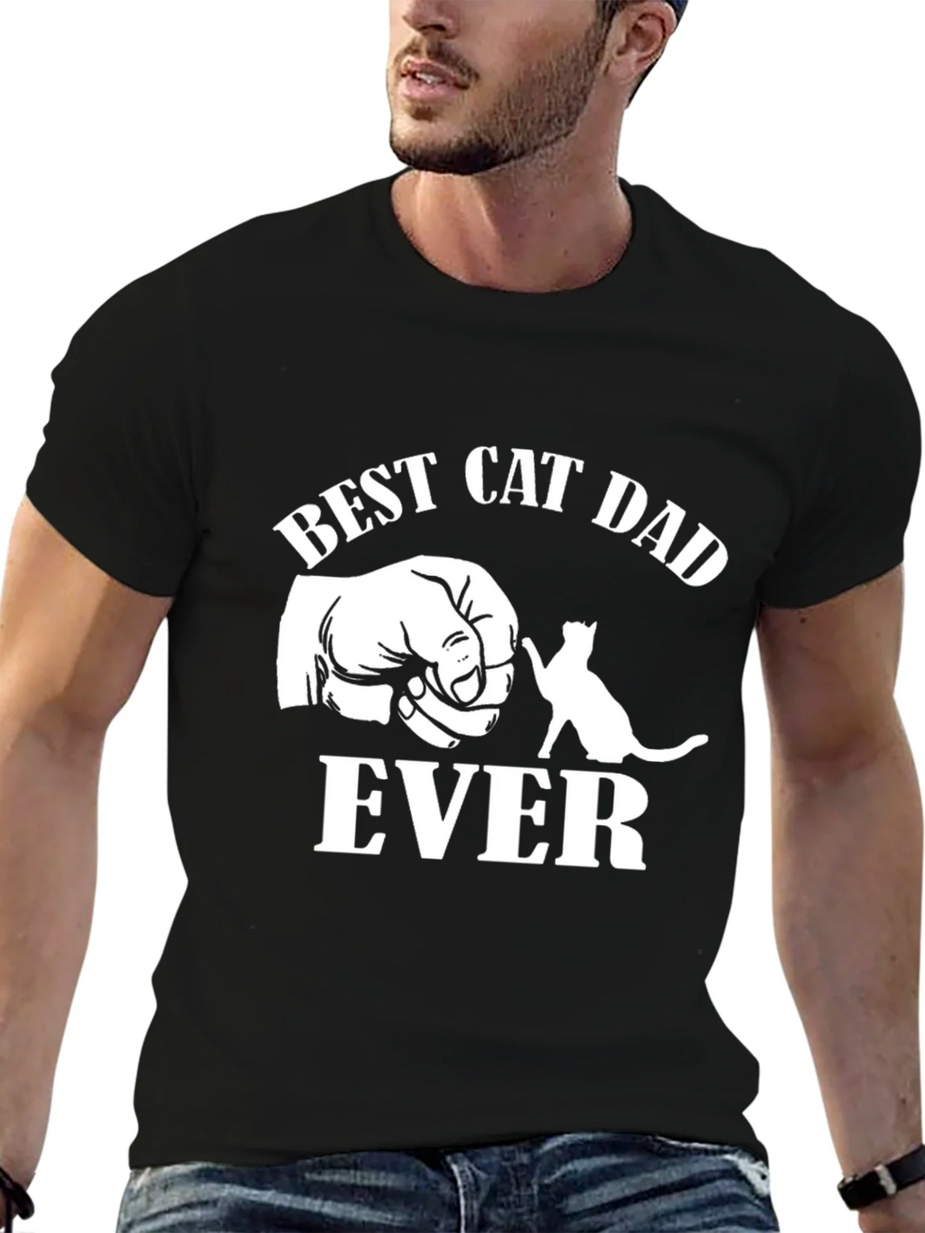 Best Cat Dad Ever T-Shirt product image 6