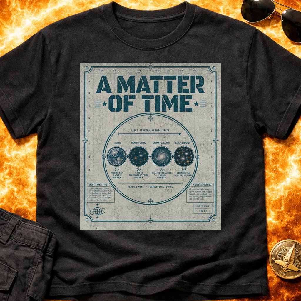 A Matter Of Time Schematic T-Shirt product image 3