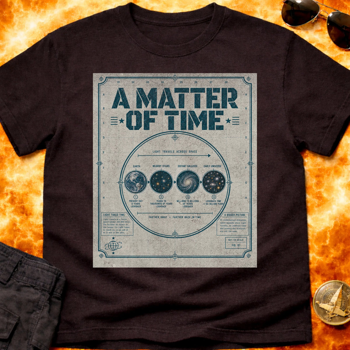 A Matter Of Time Schematic T-Shirt product image 1