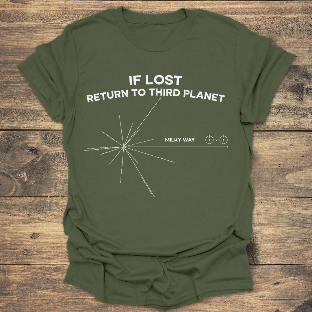 If Lost Return To Third Planet Voyager Pulsar Map product image 4