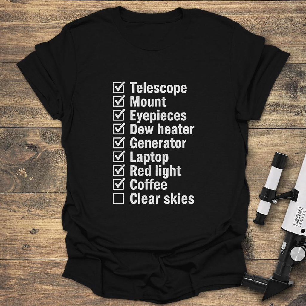 Funny Astronomy Checklist product image 2