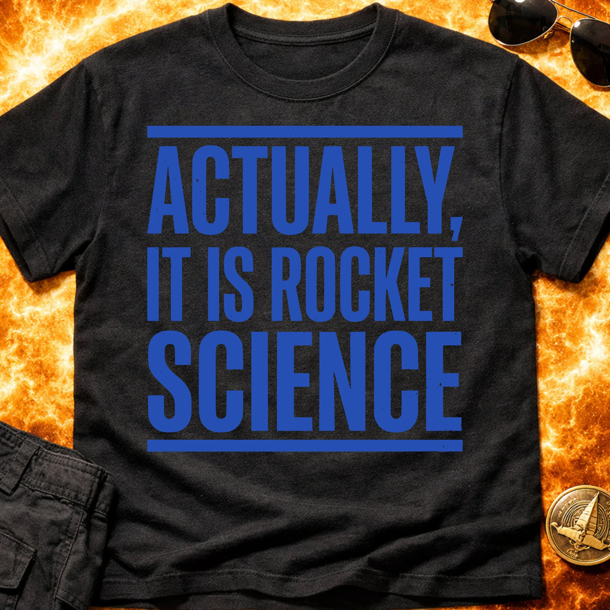 Actually it is Rocket Science T-Shirt product image 4