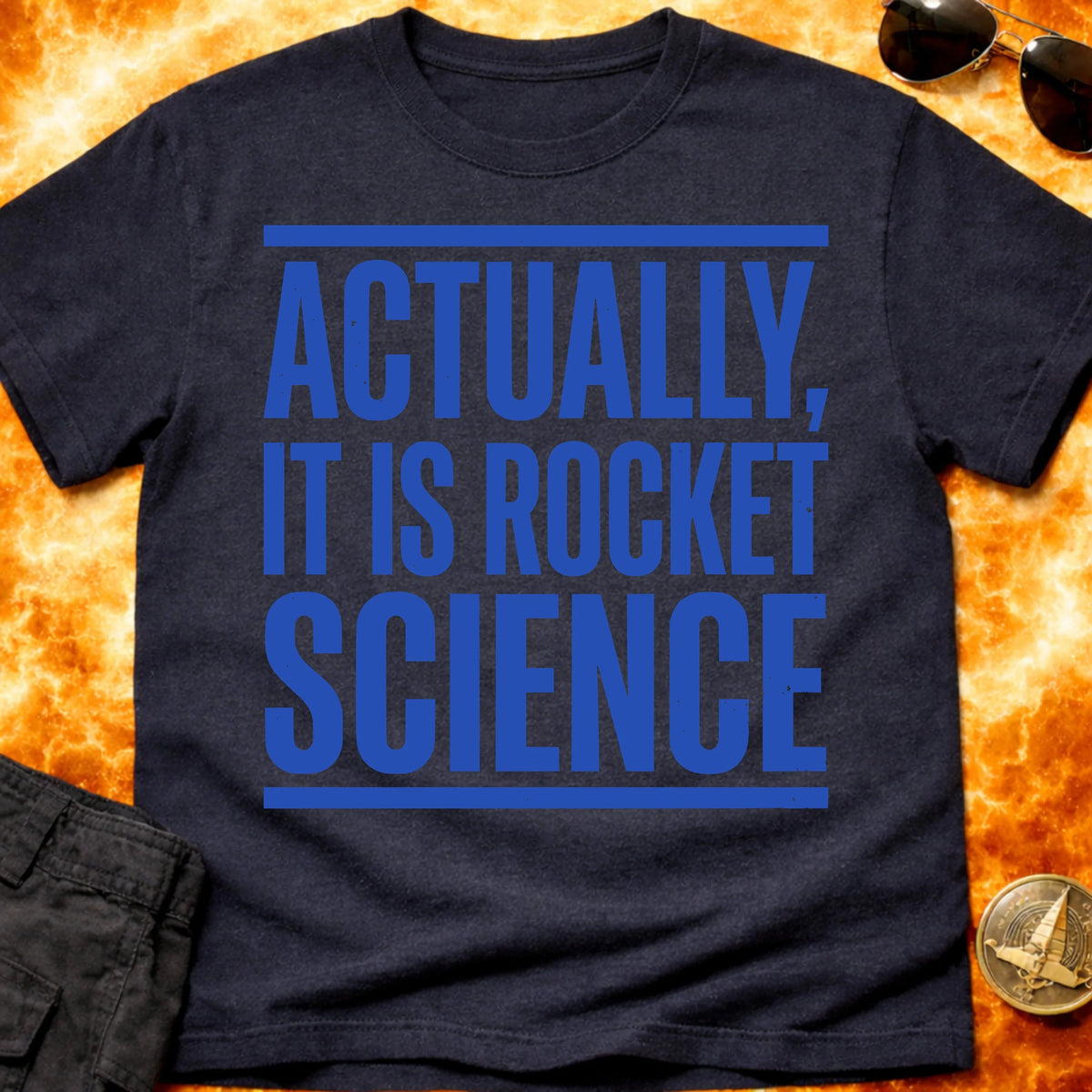 Actually it is Rocket Science T-Shirt product image 6