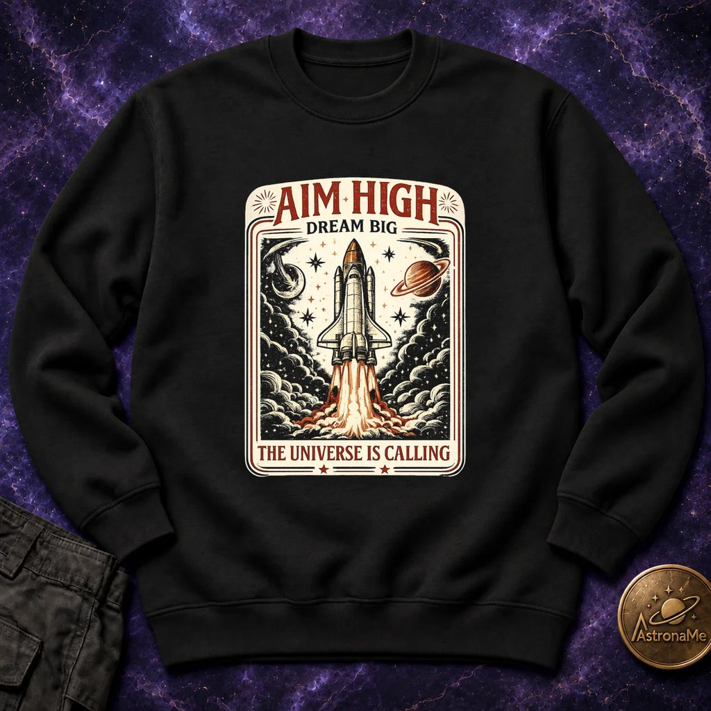 Aim High Dream Big Crewneck Sweatshirt