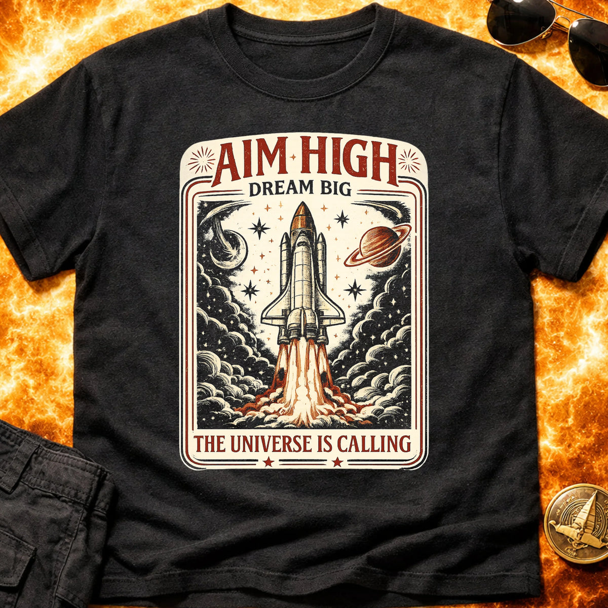 Aim High Dream Big T-Shirt