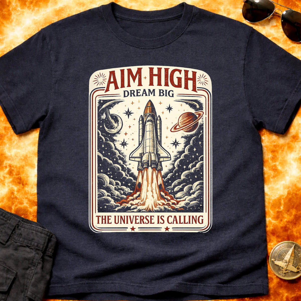 Aim High Dream Big T-Shirt