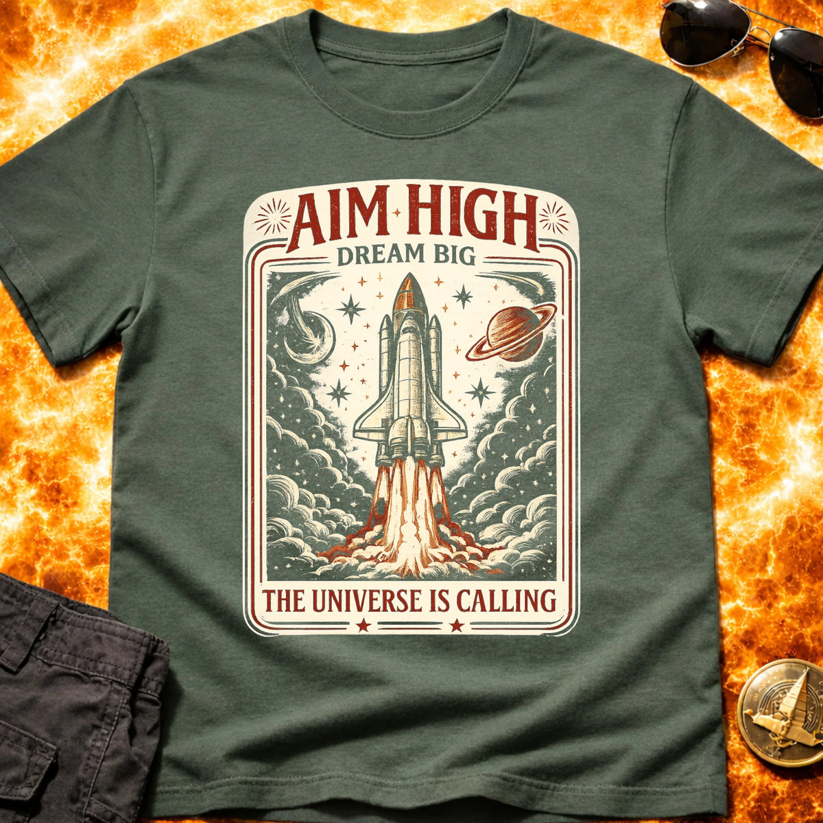 Aim High Dream Big T-Shirt