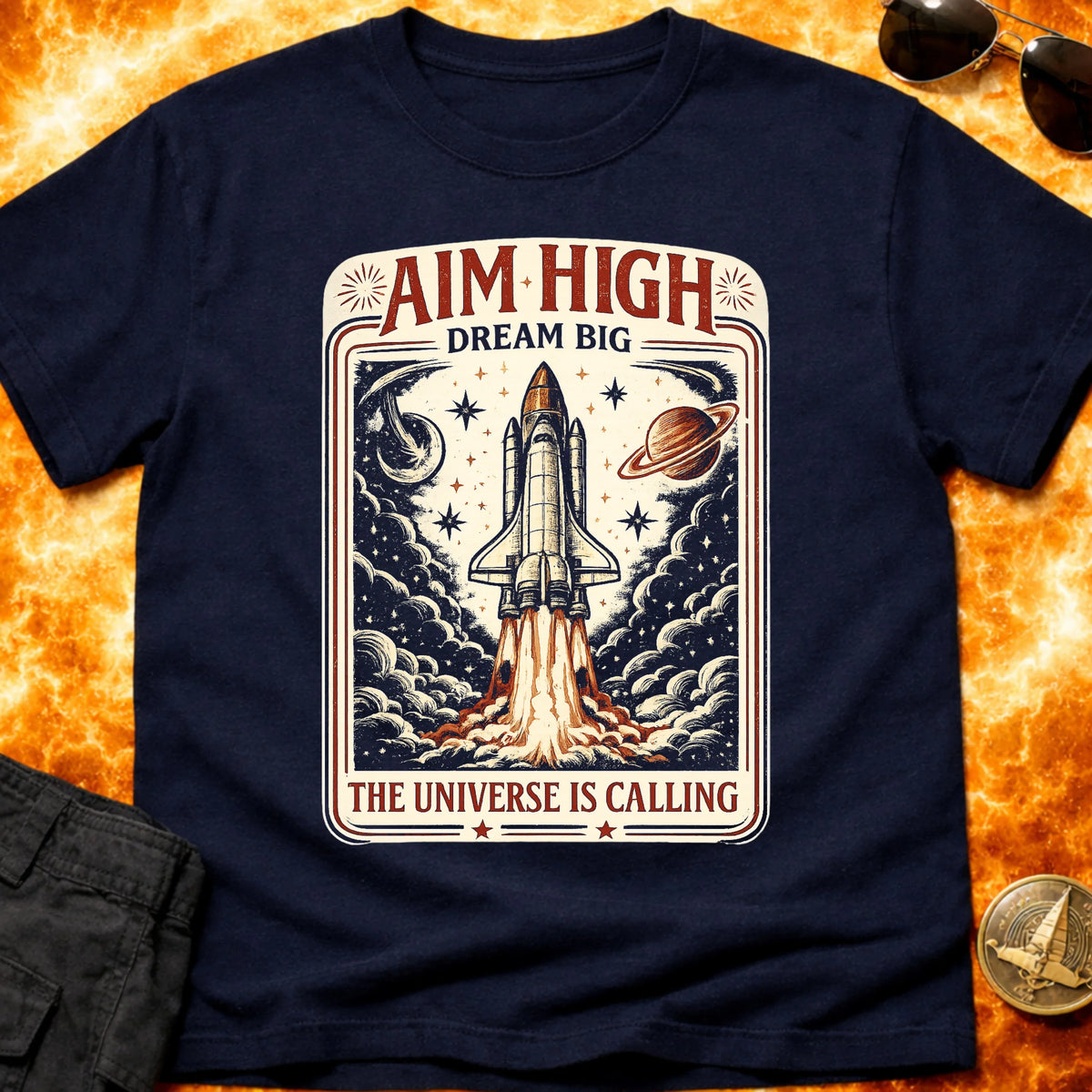 Aim High Dream Big T-Shirt