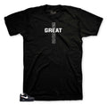 Air Force 1 The Ten Black Greatness Cross  Shirt