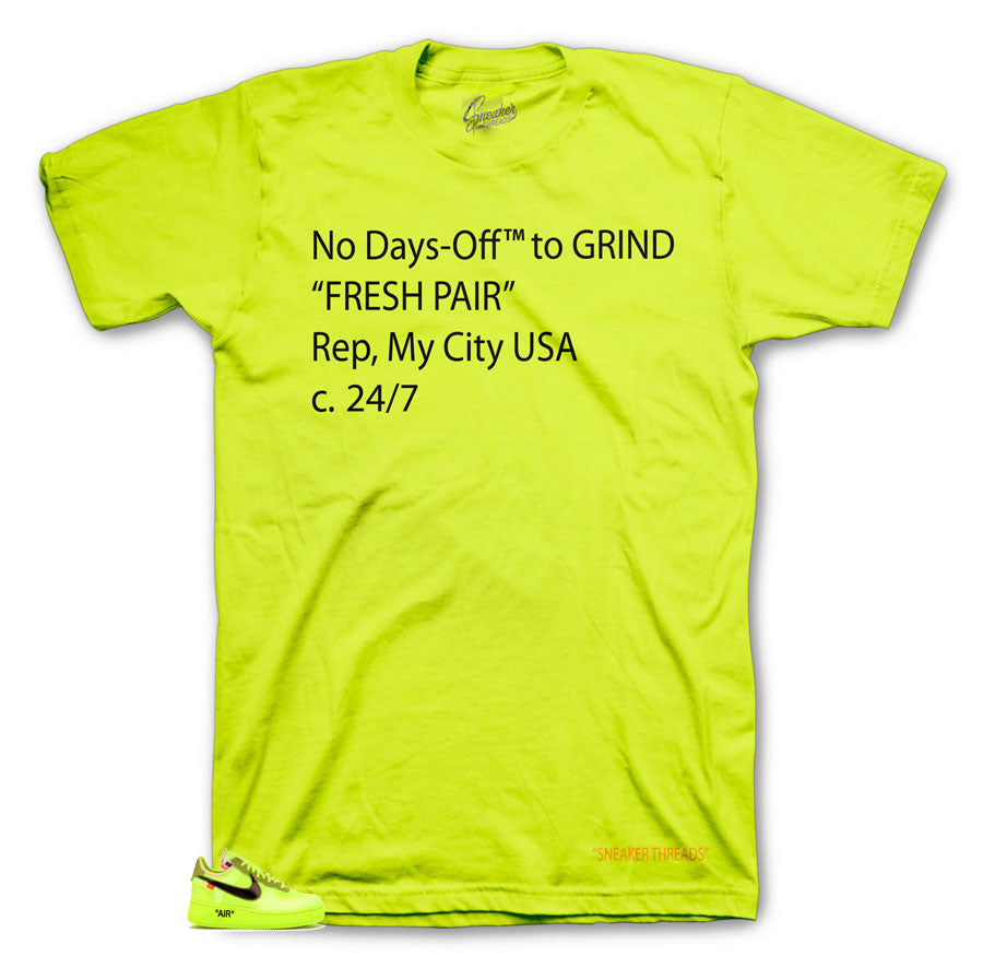 Air Force 1 The Ten Volt Off-Days Shirt