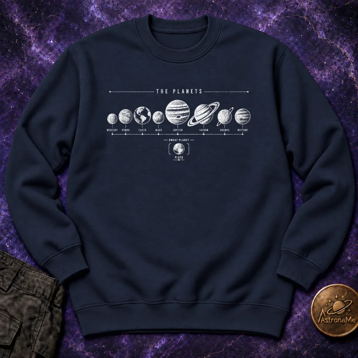All The Planets Crewneck Sweatshirt product image 3