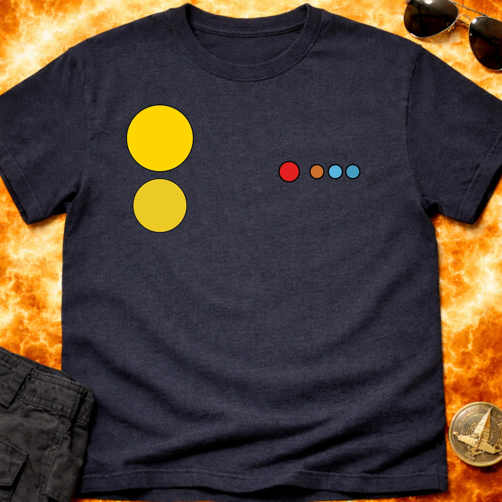 Alpha Centauri System Flat T-Shirt product image 5
