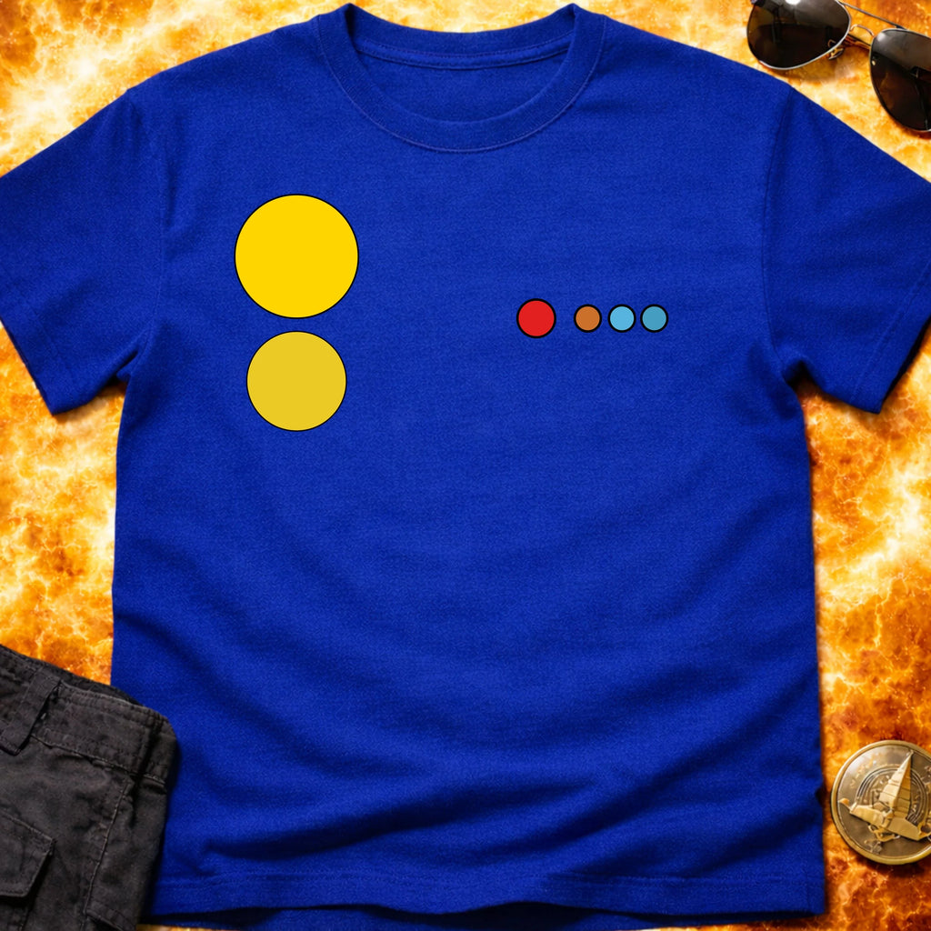 Alpha Centauri System Flat T-Shirt product image 3